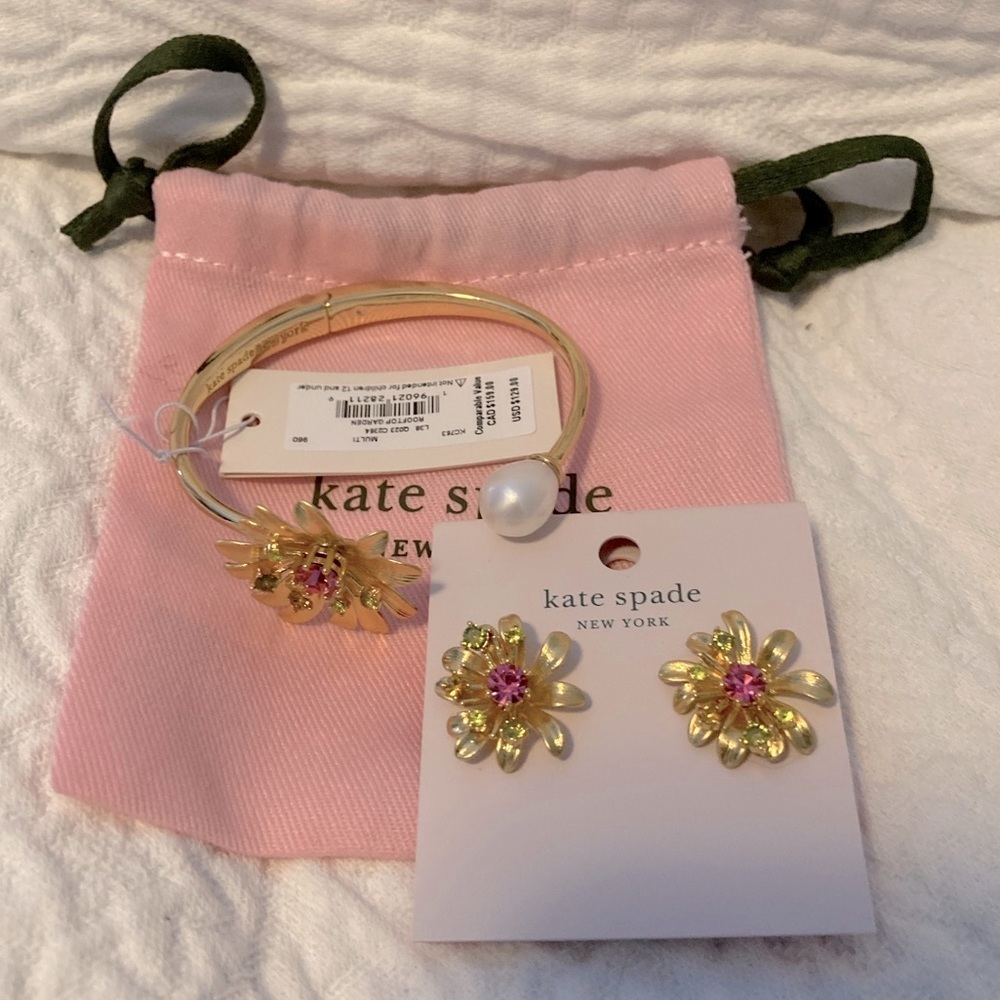 Kate Spade rooftop garden stud earrings - Picture 6 of 6